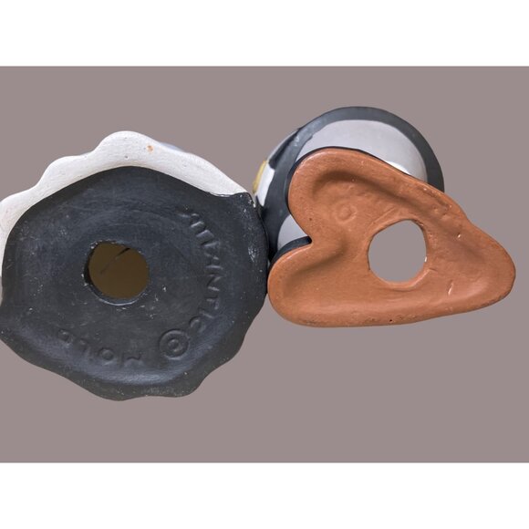 Vintage Atlantic Mold Man and Woman Pilgrims Thanksgiving Autumn Fall - Picture 7 of 9